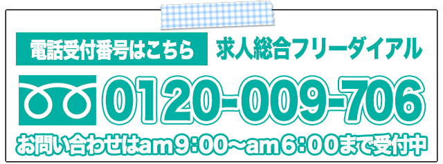 電話で応募・相談